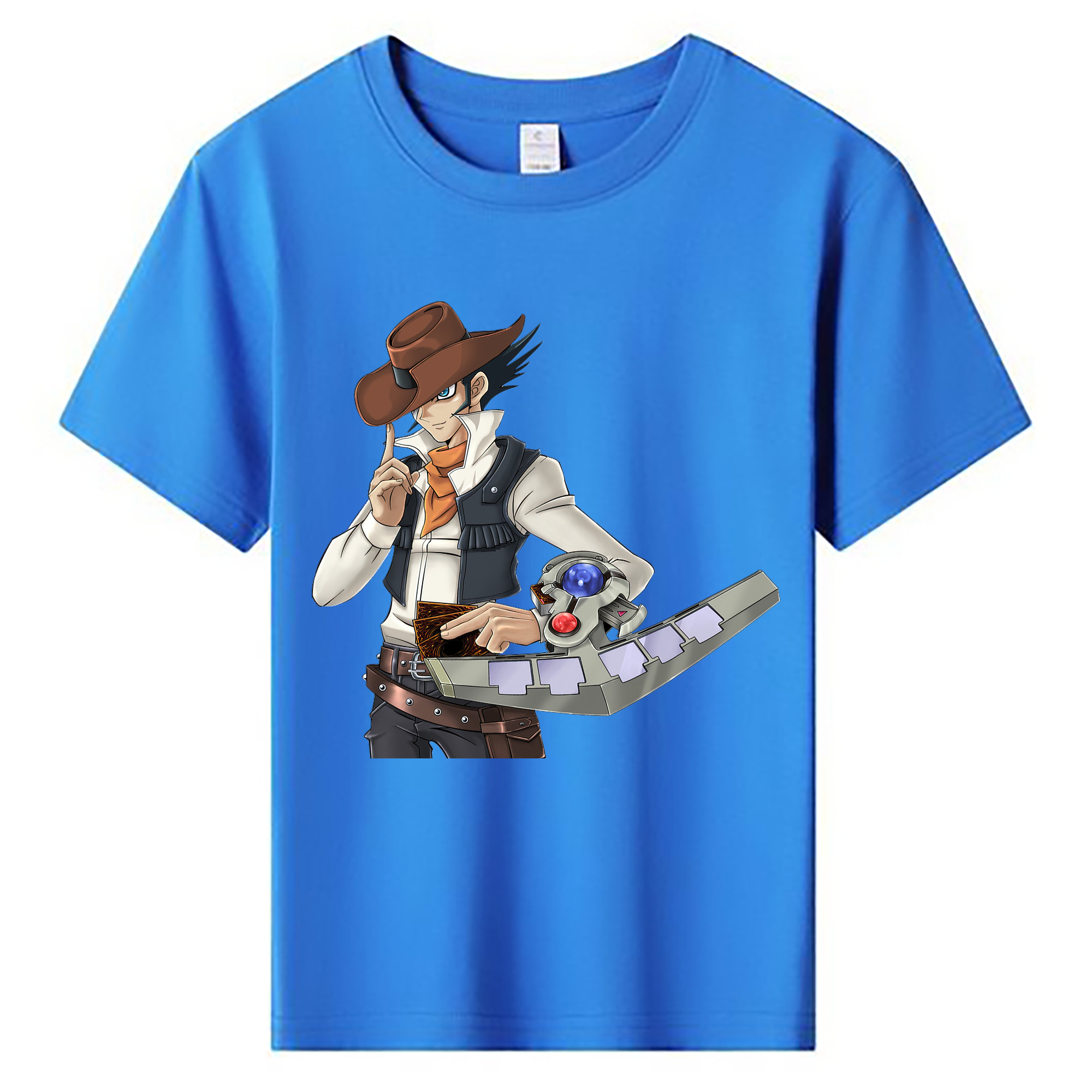 （画像用） 遊☆戯☆王 Yu-Gi-Oh! 綿100％キッズTシャツ（フロントプリント）
